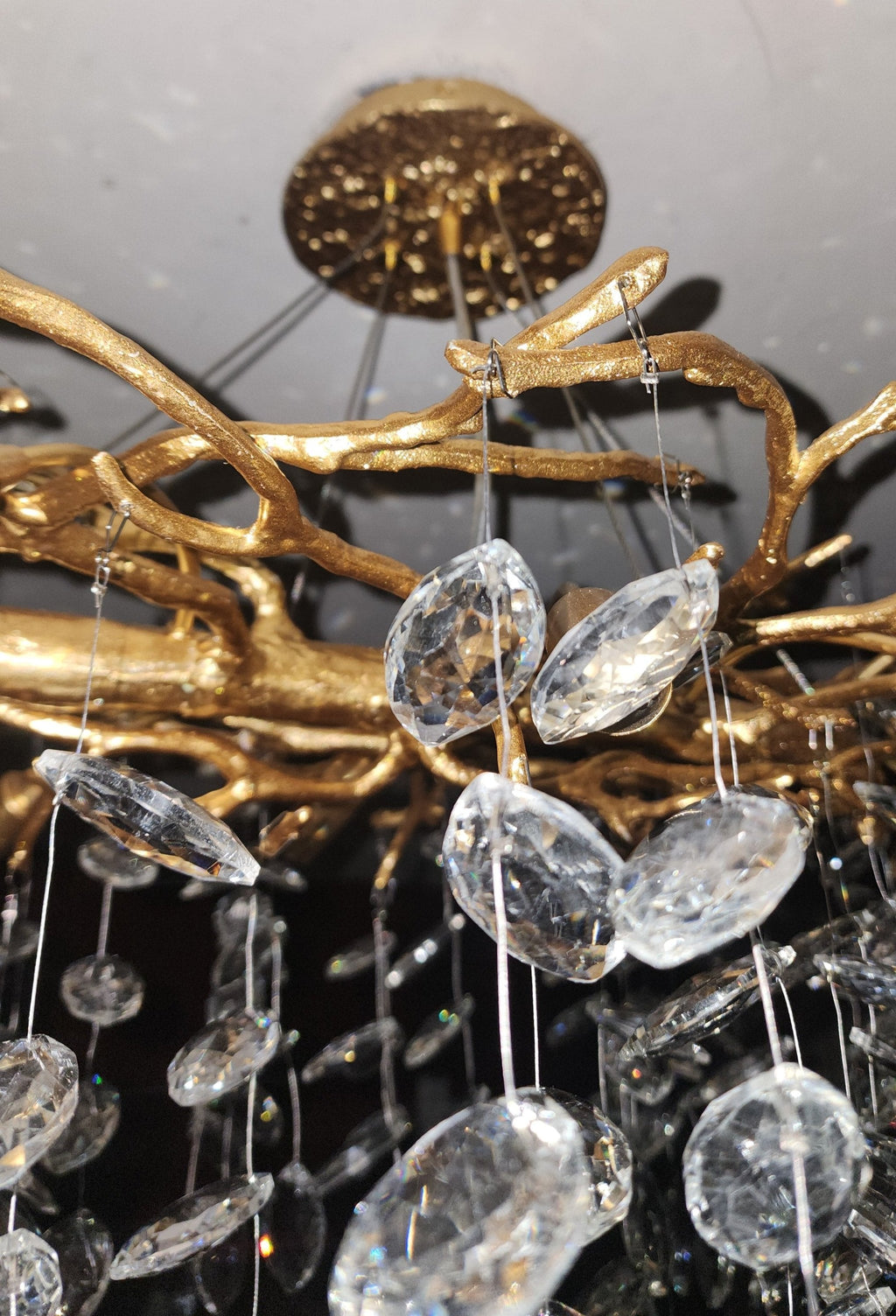 Lampadario a Bracci in Cristallo Stile Francese per Case Moderne