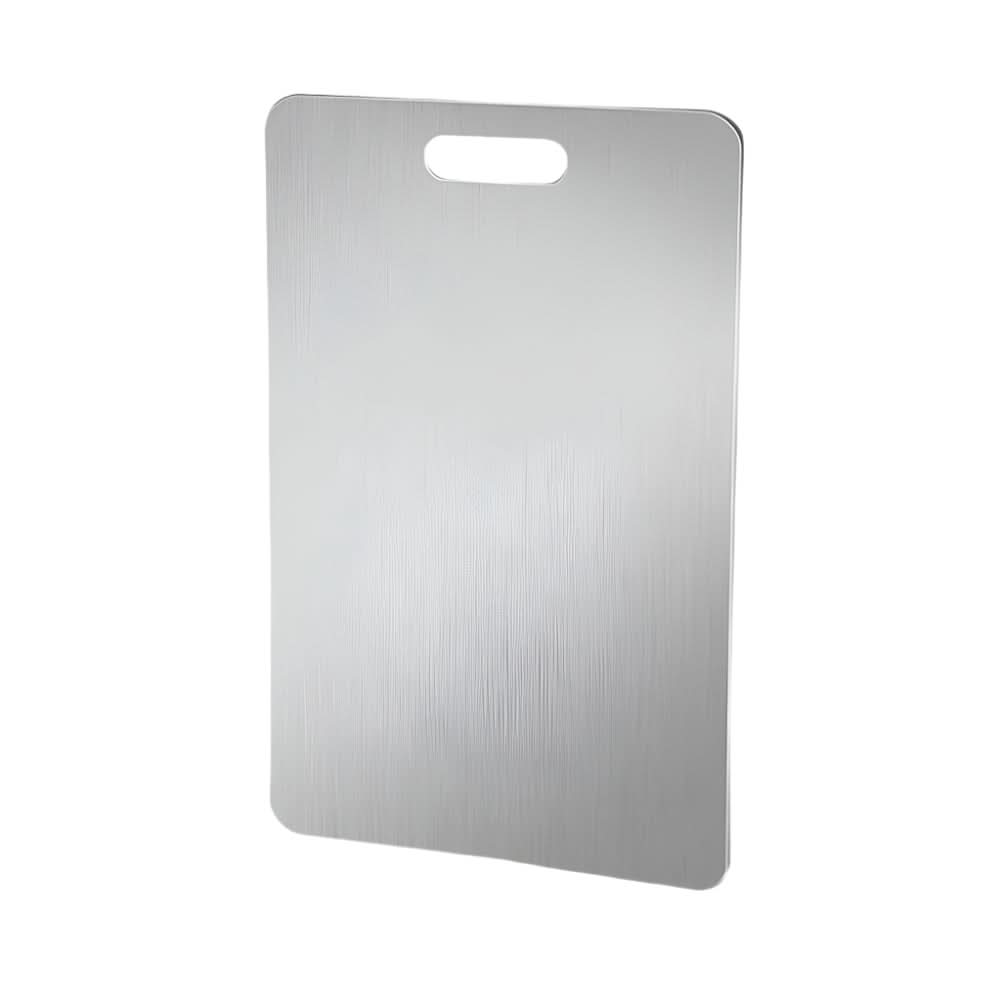 ApexSteel Stainless Chopping Board With Antibacterial And Scratch-Resistant Finish
