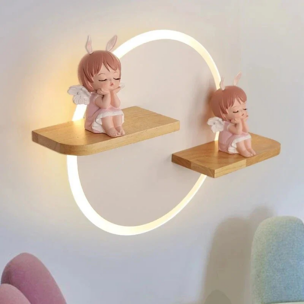 Astraea Ambientní LED nástěnné světlo pro atmosféru obývacího pokoje od LumaNest