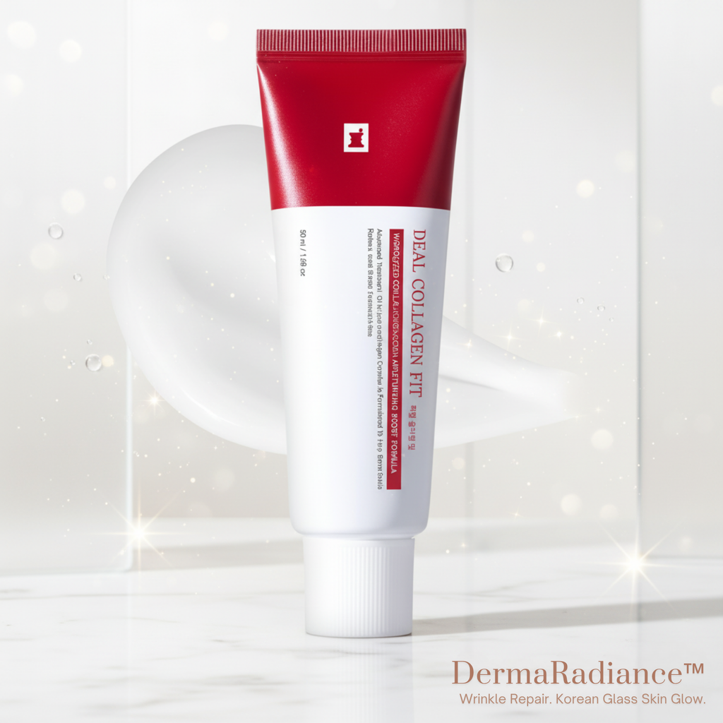 LuminaGlow Collagen Wrinkle Repair Glass Skin Mask