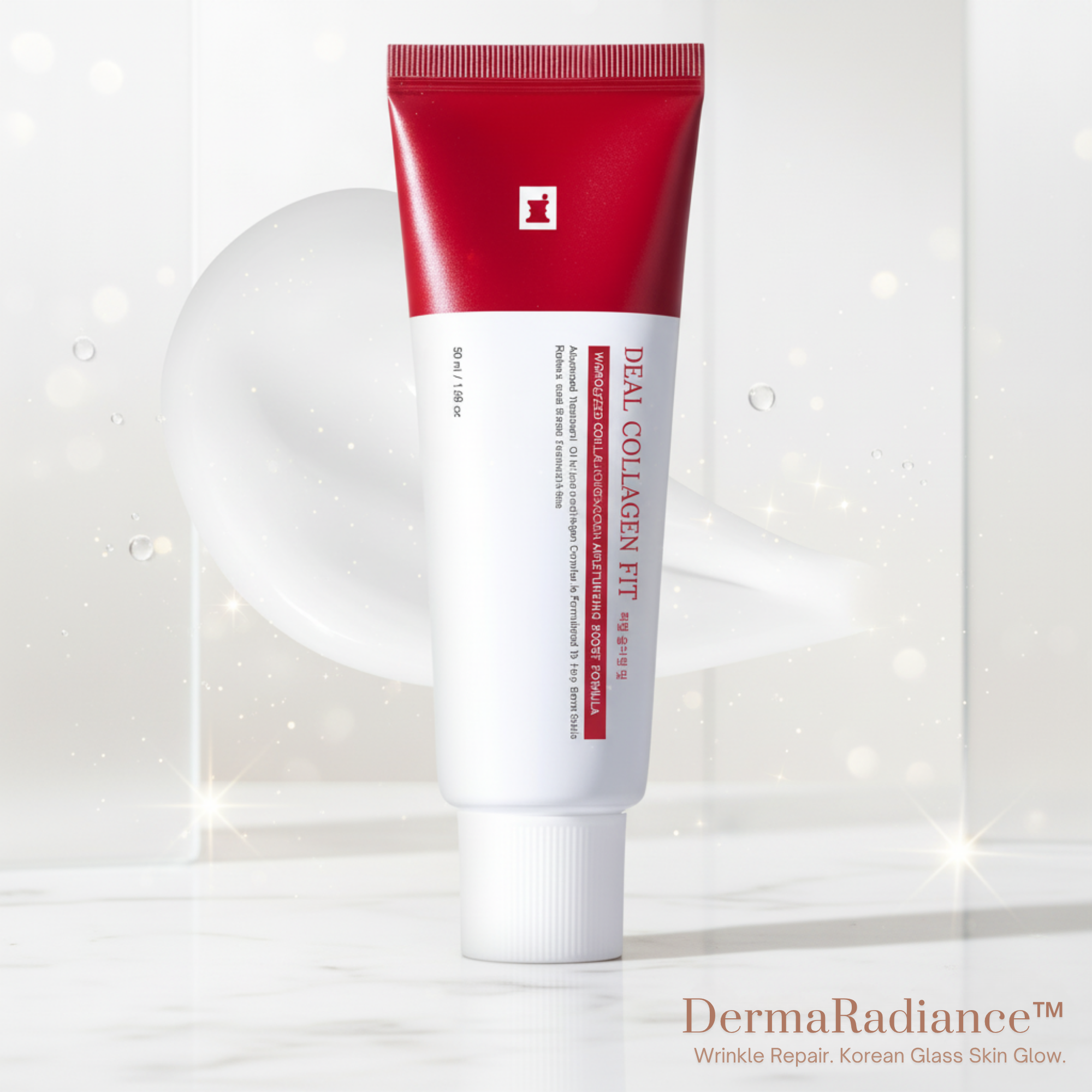 LuminaGlow Collagen Wrinkle Repair Glass Skin Mask