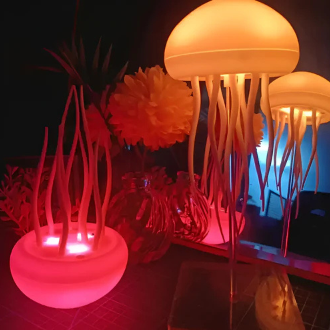 LuminaPulse Desk Lamp Rechargeable Wireless Voice Controlled Ambient LED Light