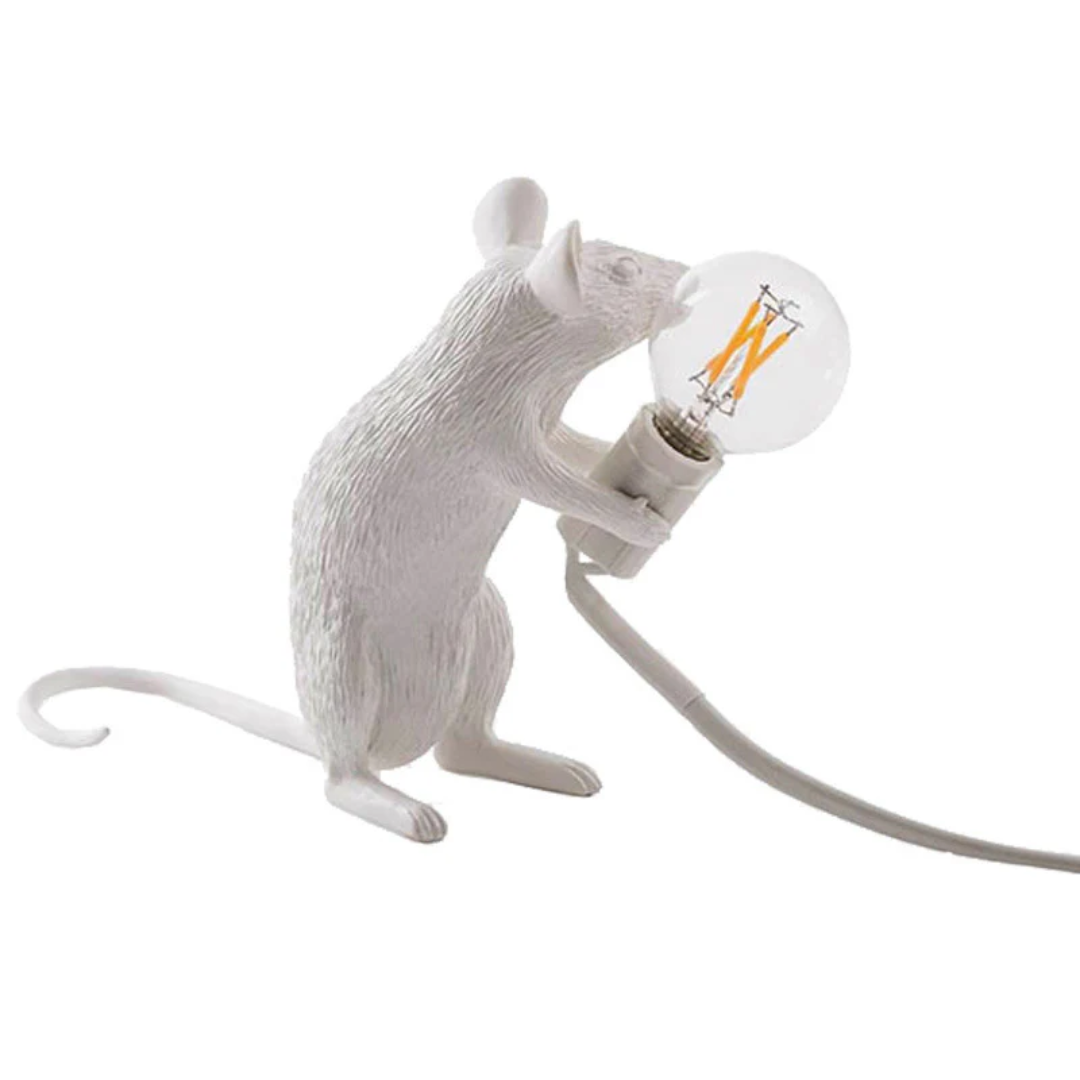 MiraMouse Resin LED Desk Lamp and Night Light