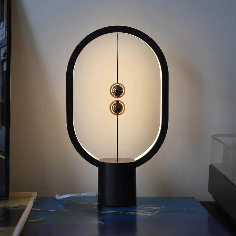 Lampa LED LumaCrest na biurko i stolik nocny z oświetleniem nastrojowym