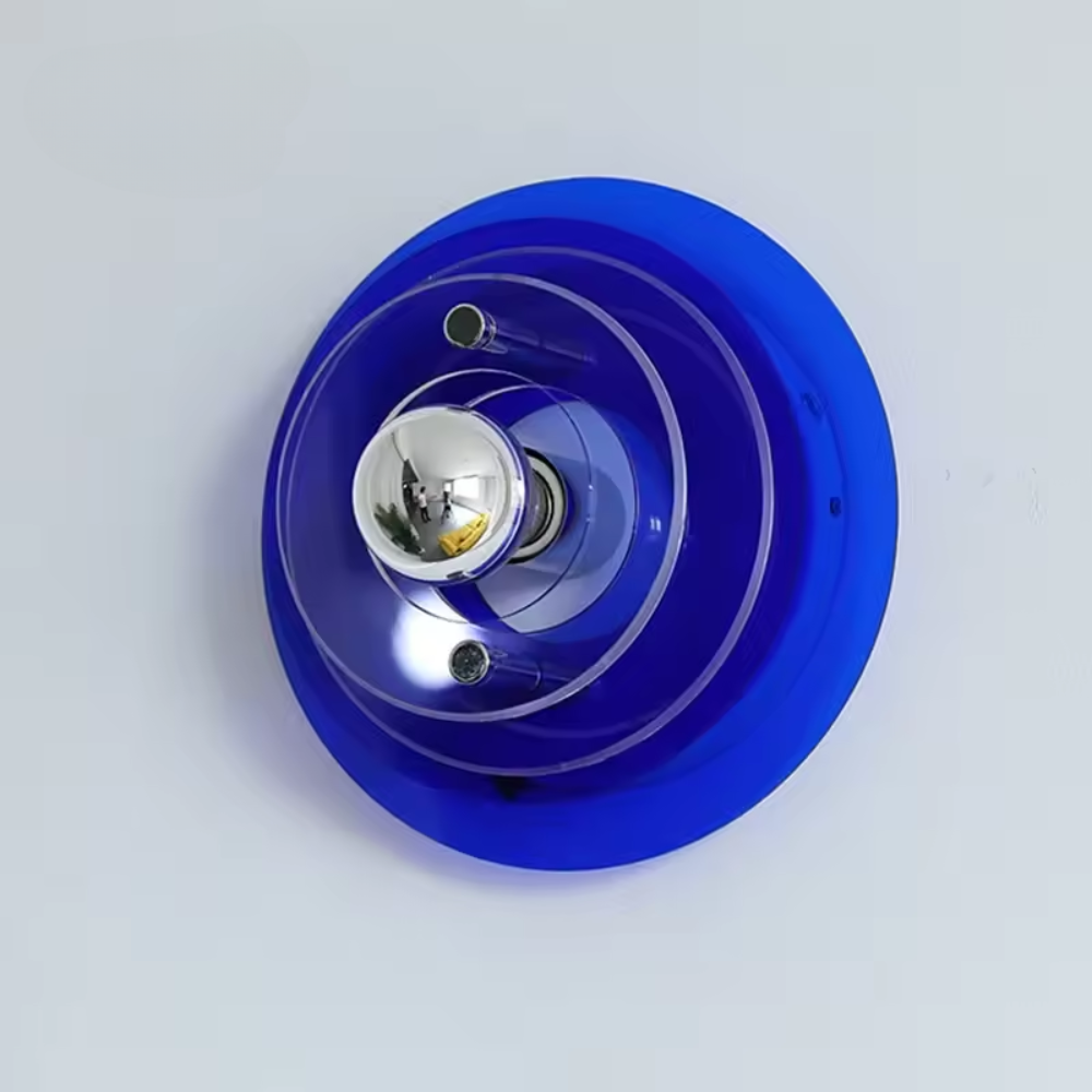 Asterra Vintage Bauhaus LED nástěnná lampa vícebarevná