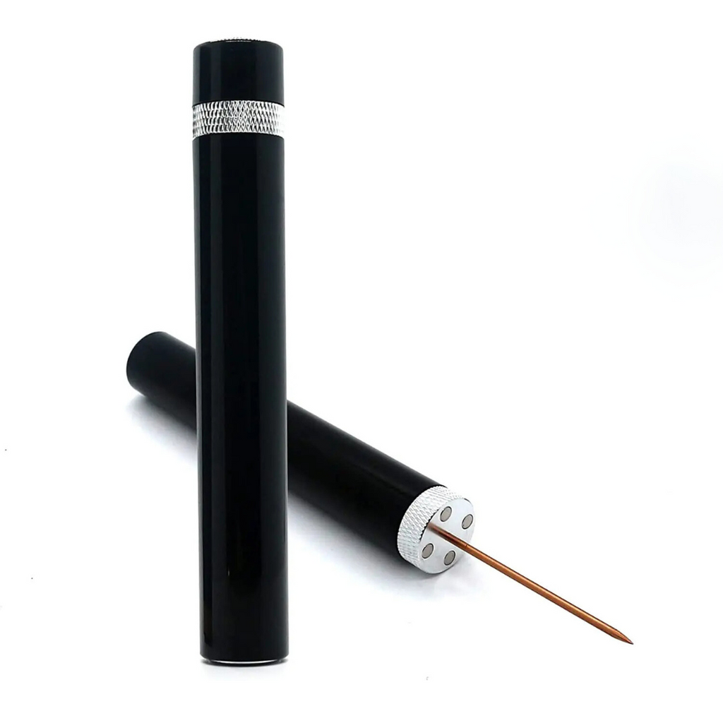 LumaWine Otevírák na zátky s tlakem vzduchu z nerezové oceli, ergonomický design