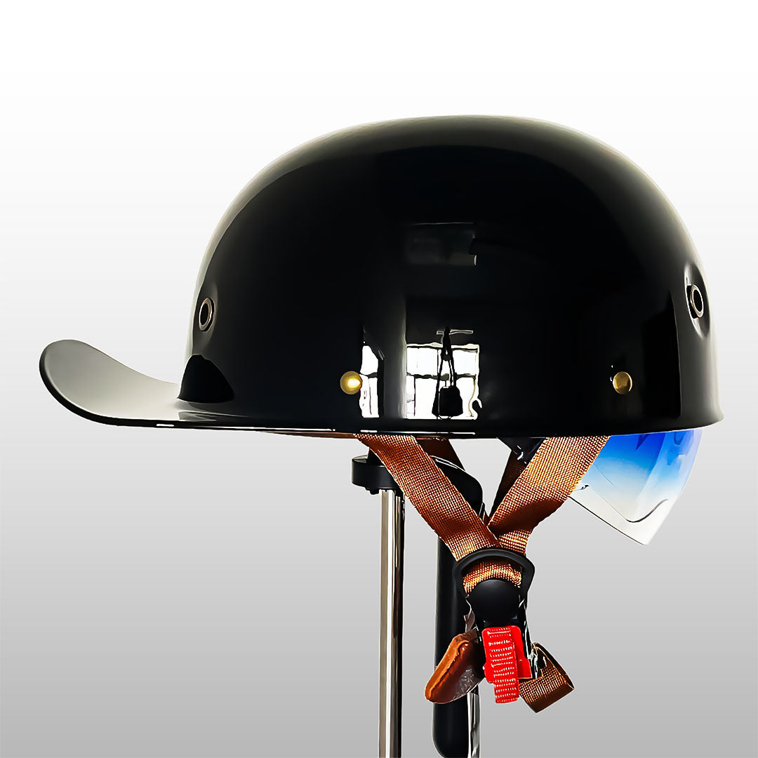 AstraCap Pro Baseball-Style Motorcycle Helmet DOT And ECE Certified