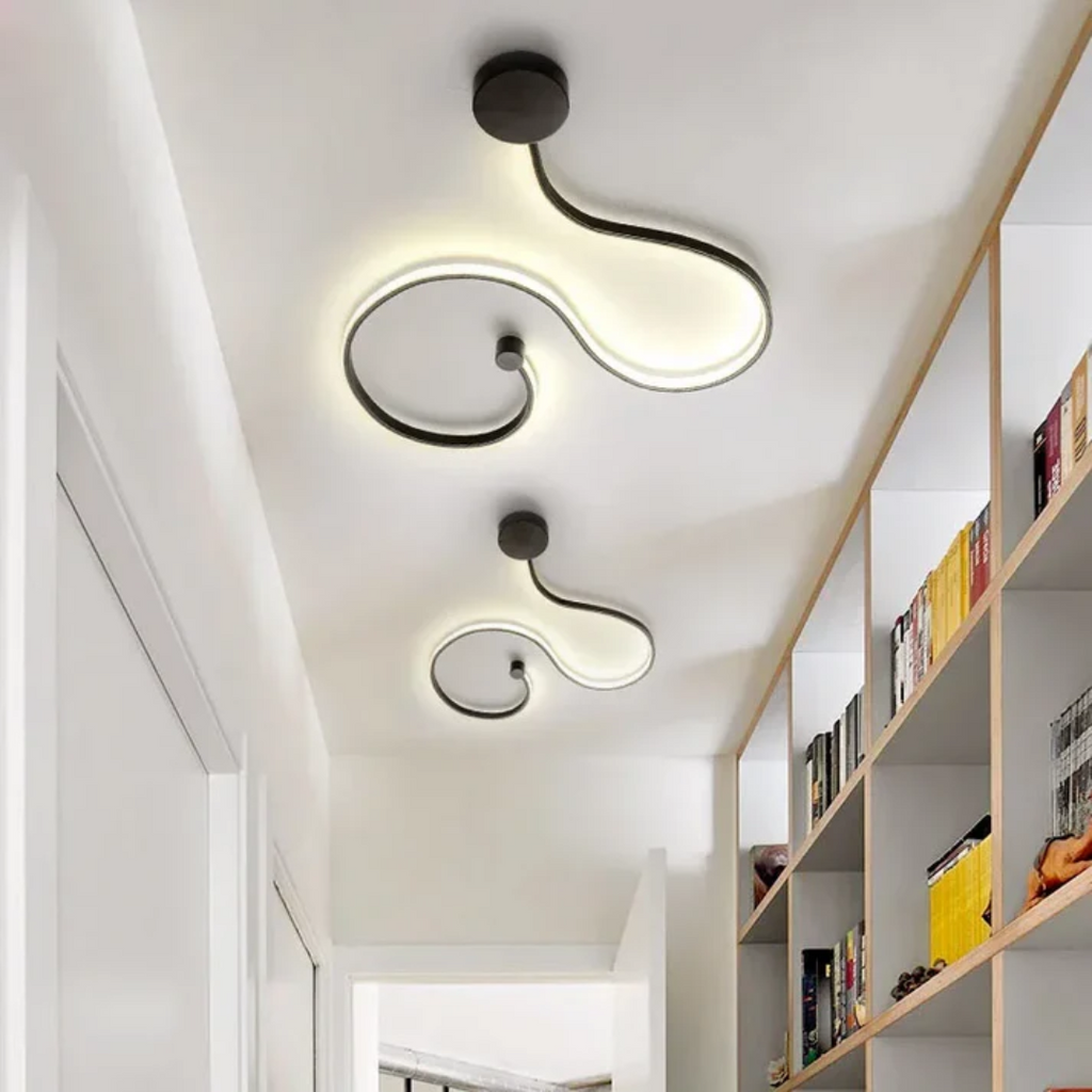 Aurelium Glowwall Moderne LED-Wandleuchte für Schlafzimmer und Wohnzimmer