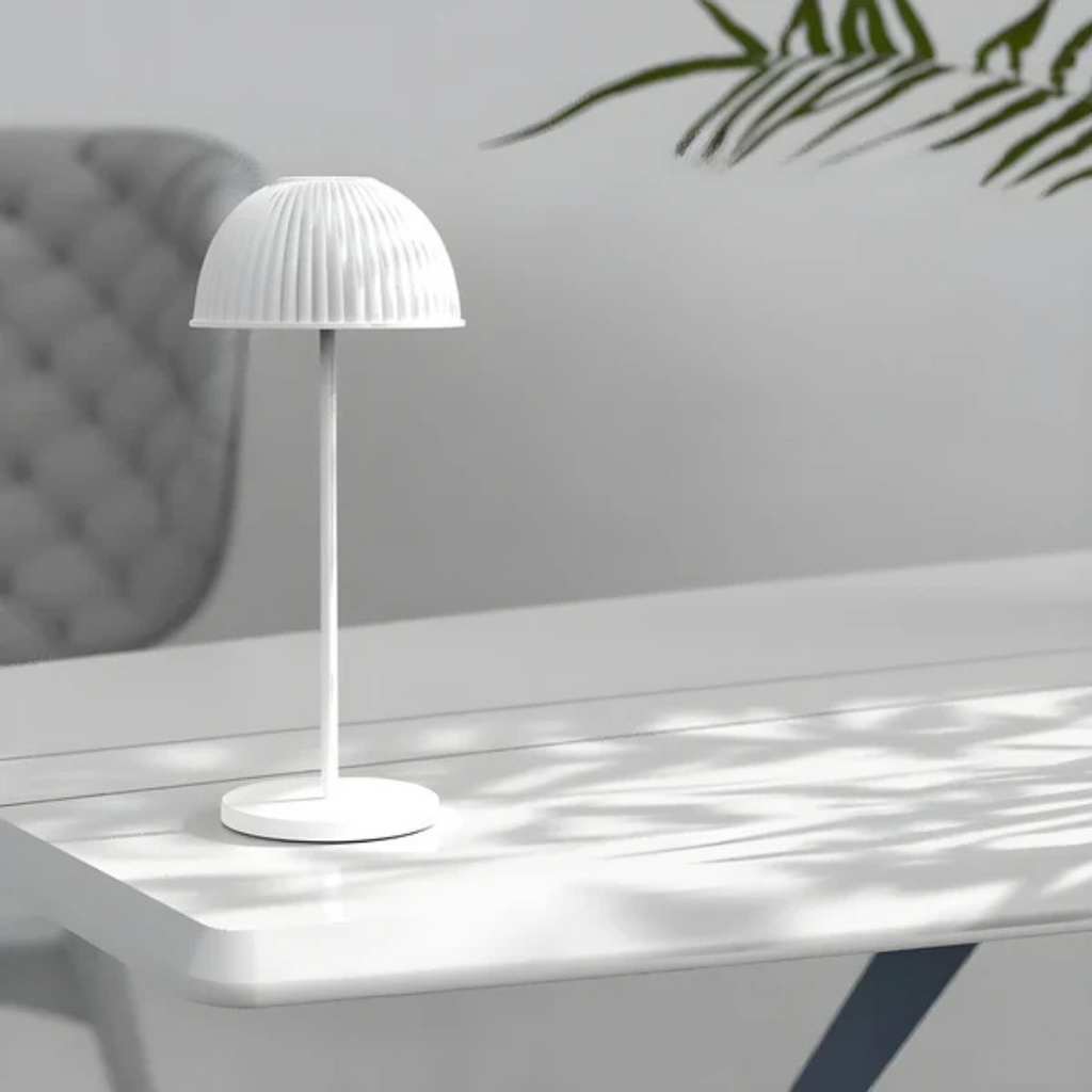 Nytera Mushroom LED Table Lamp With Warm Ambient Glow