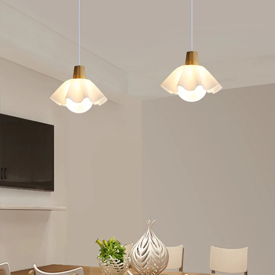 Sylora Floral Pendant Lamp For Dining And Living Room