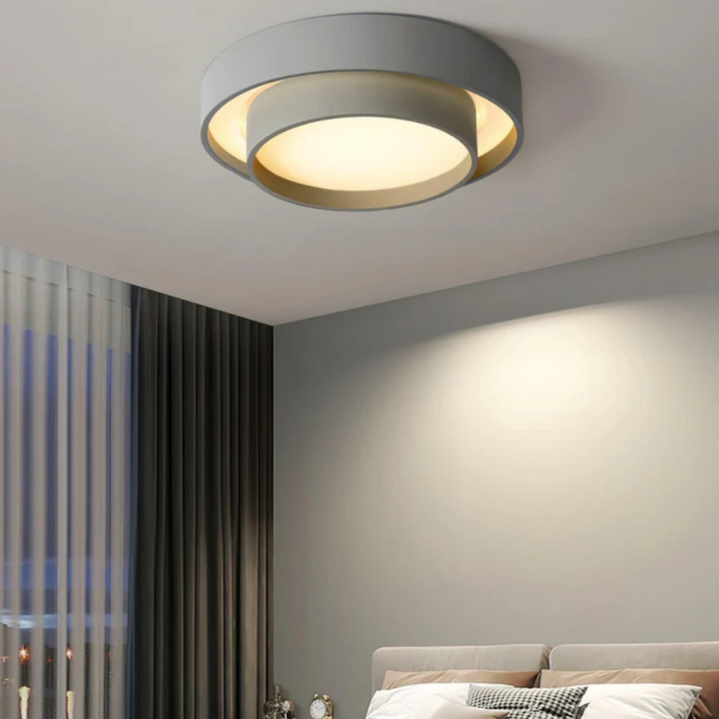 Lunara Lampada da Soffitto LED Moderna Dimmerabile per Camera da Letto e Soggiorno