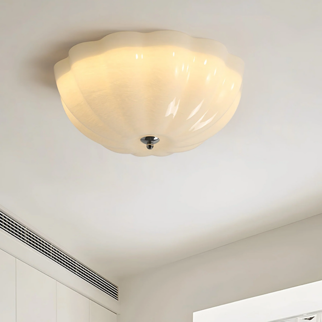 AuroraShell Luxury Shell Ceiling Light For Living Room By Aurelle