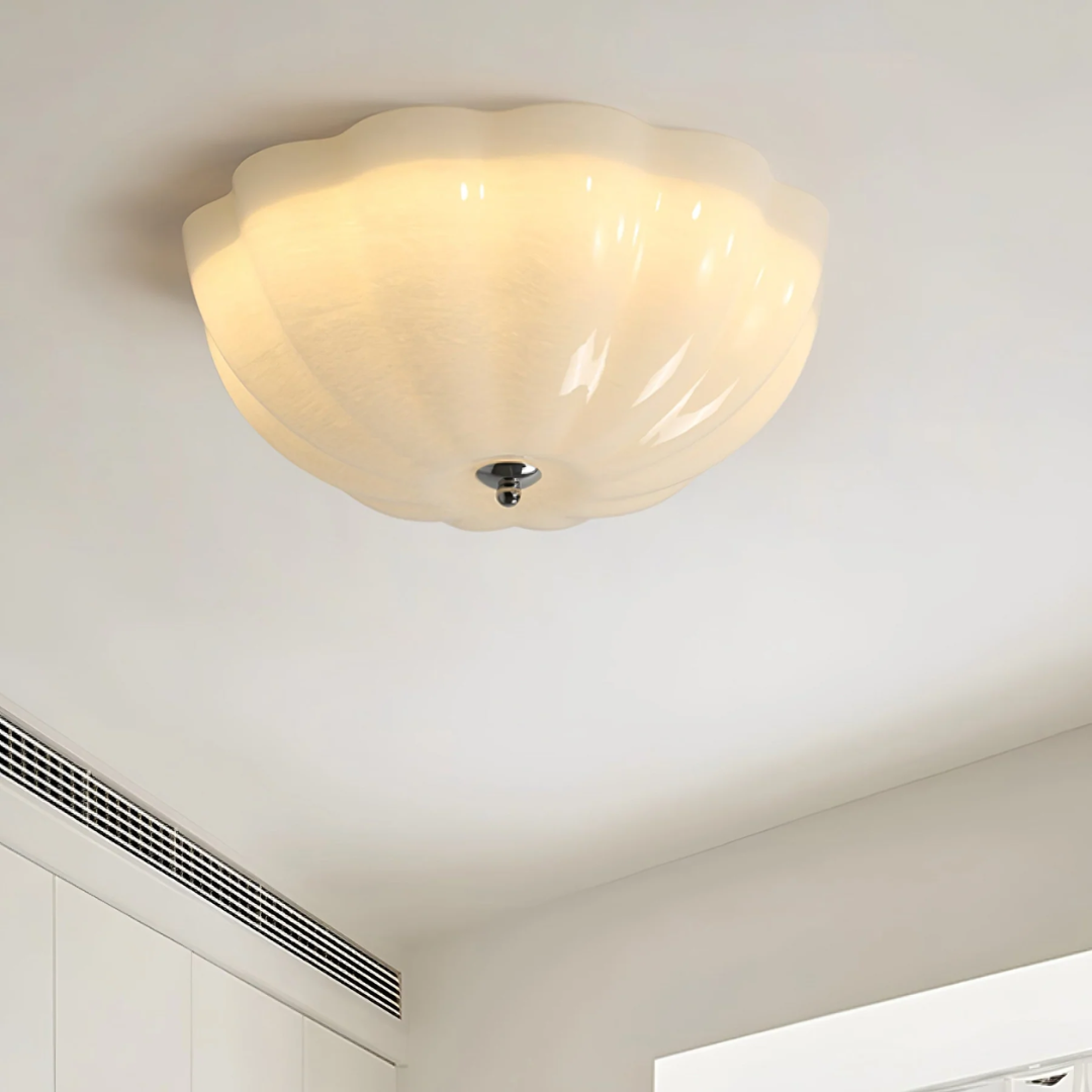AuroraShell Luxury Shell Ceiling Light For Living Room By Aurelle