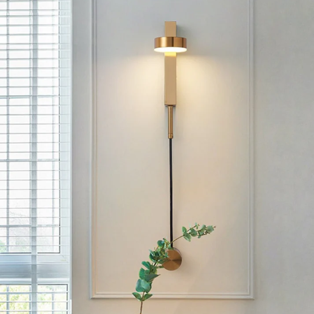 Lampă de perete LED reglabilă AetherGlow pentru citit la pat