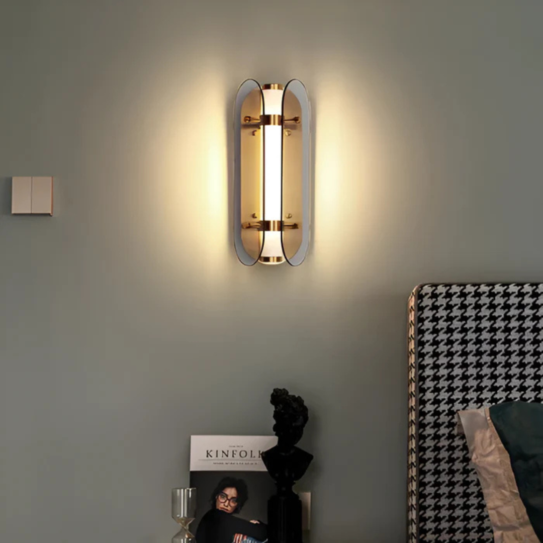 NovaLux Glas LED-Wandleuchte für moderne Innenräume