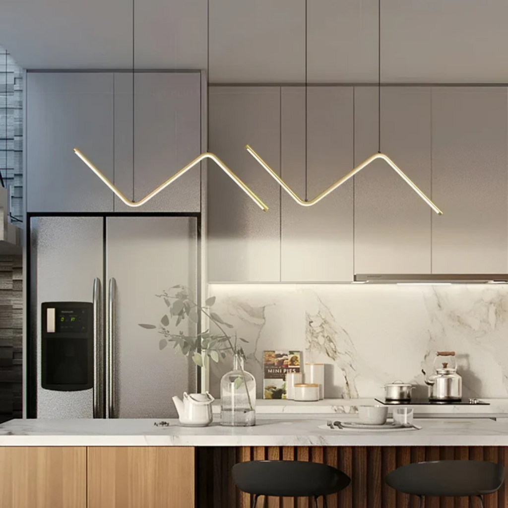 چراغ آویز مثلثی LED لونارا برای دکوراسیون مدرن