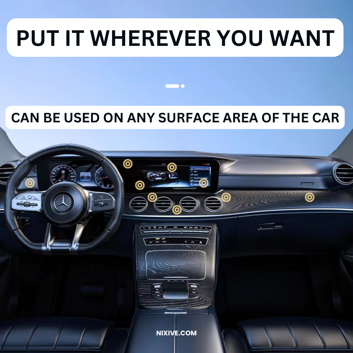GripNova 360 Magnetic Phone Mount With Strong Suction