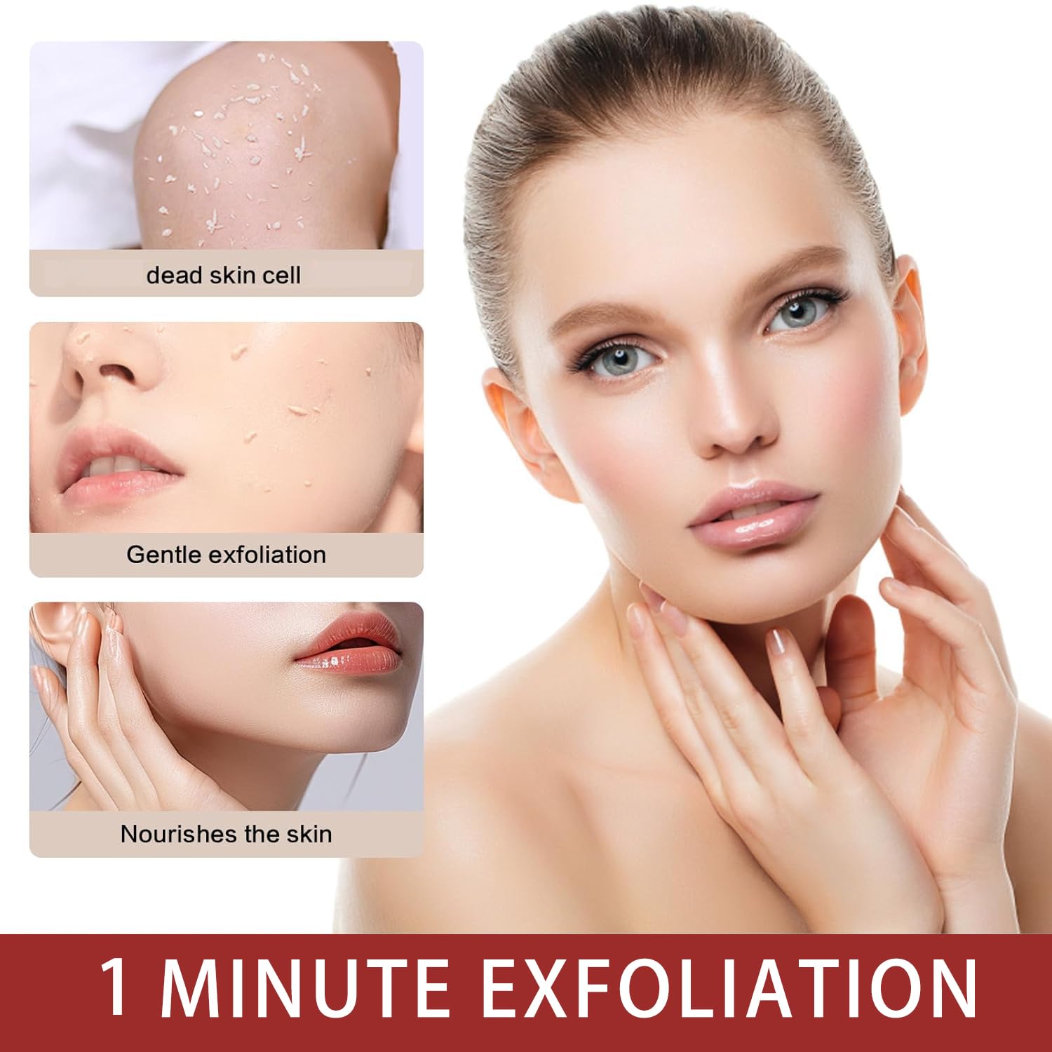 LumaGlow exfoliační gel pro zářivou pleť za jednu minutu