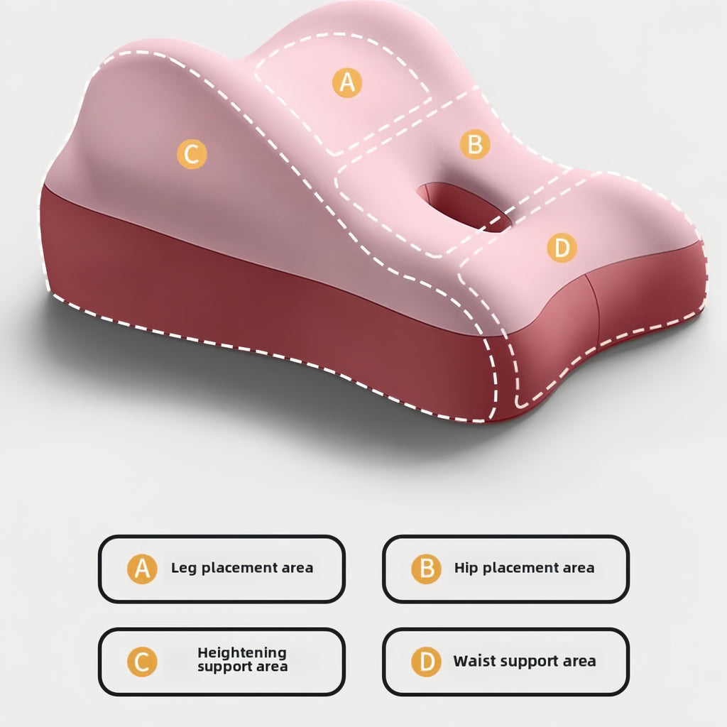 NestMate - بالش موقعیت عشق برای زوج‌ها - مناسب برای نشستن و دراز کشیدن
