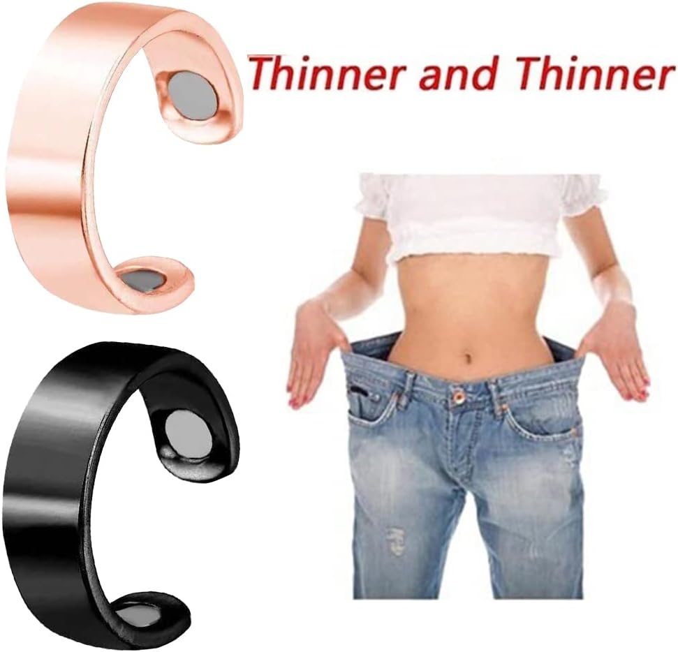 Anello Magnetico NovaGlow per Terapia, Drenaggio Linfatico, Circolazione Sanguigna e Benessere