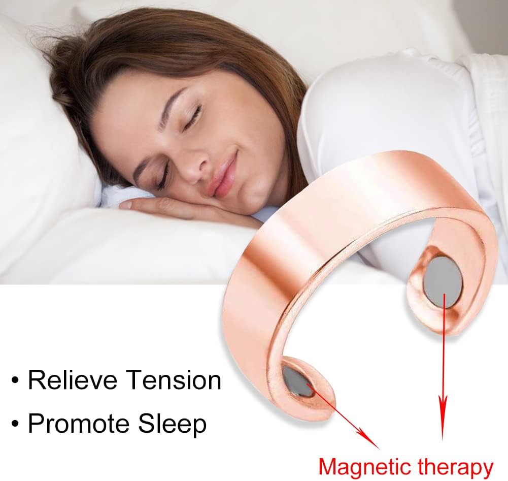 Anello Magnetico NovaGlow per Terapia, Drenaggio Linfatico, Circolazione Sanguigna e Benessere
