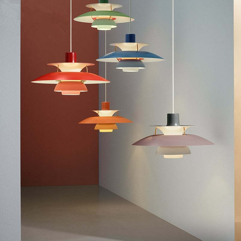 LumaLine Modern LED Pendant Lamp With Shade Ambient Lighting