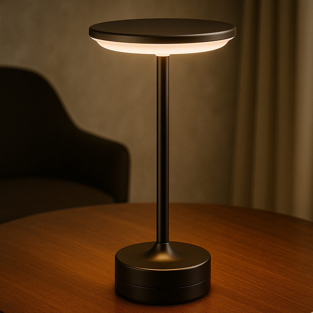 Lumenex USB dobíjecí LED stolní lampa s 3 teplotními režimy
