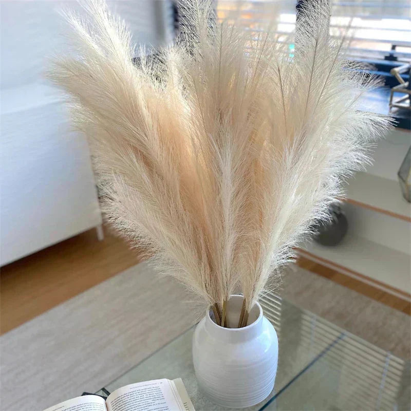 AuroraNest Pampas Artificial Flowers for Soft Natural Decor