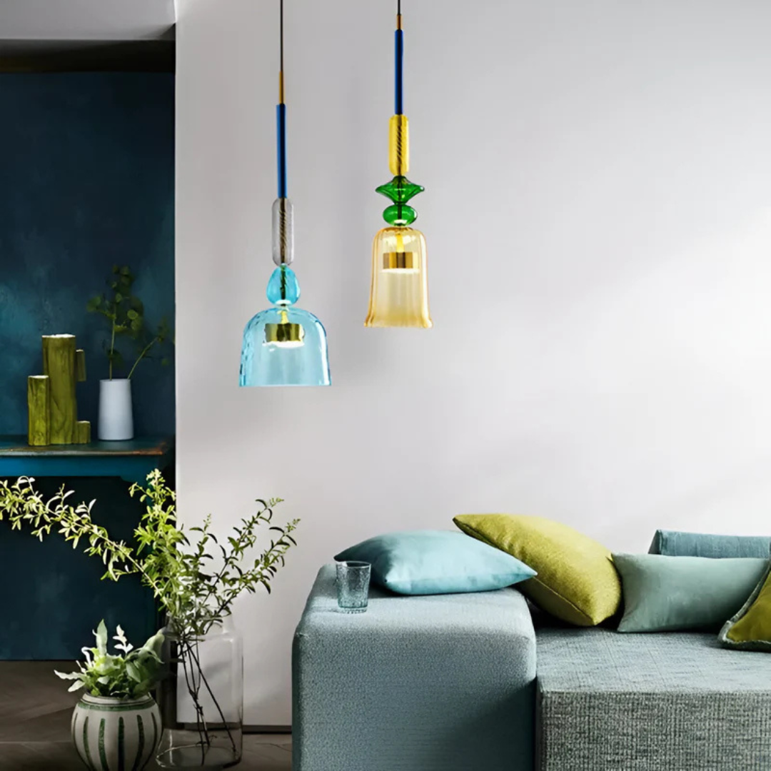 Kireli Colorful Scandinavian Dining Pendant Light
