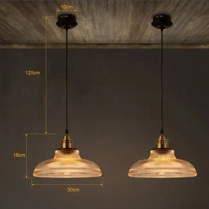 Lampa wisząca Celestra ze szkła do eleganckich jadalni