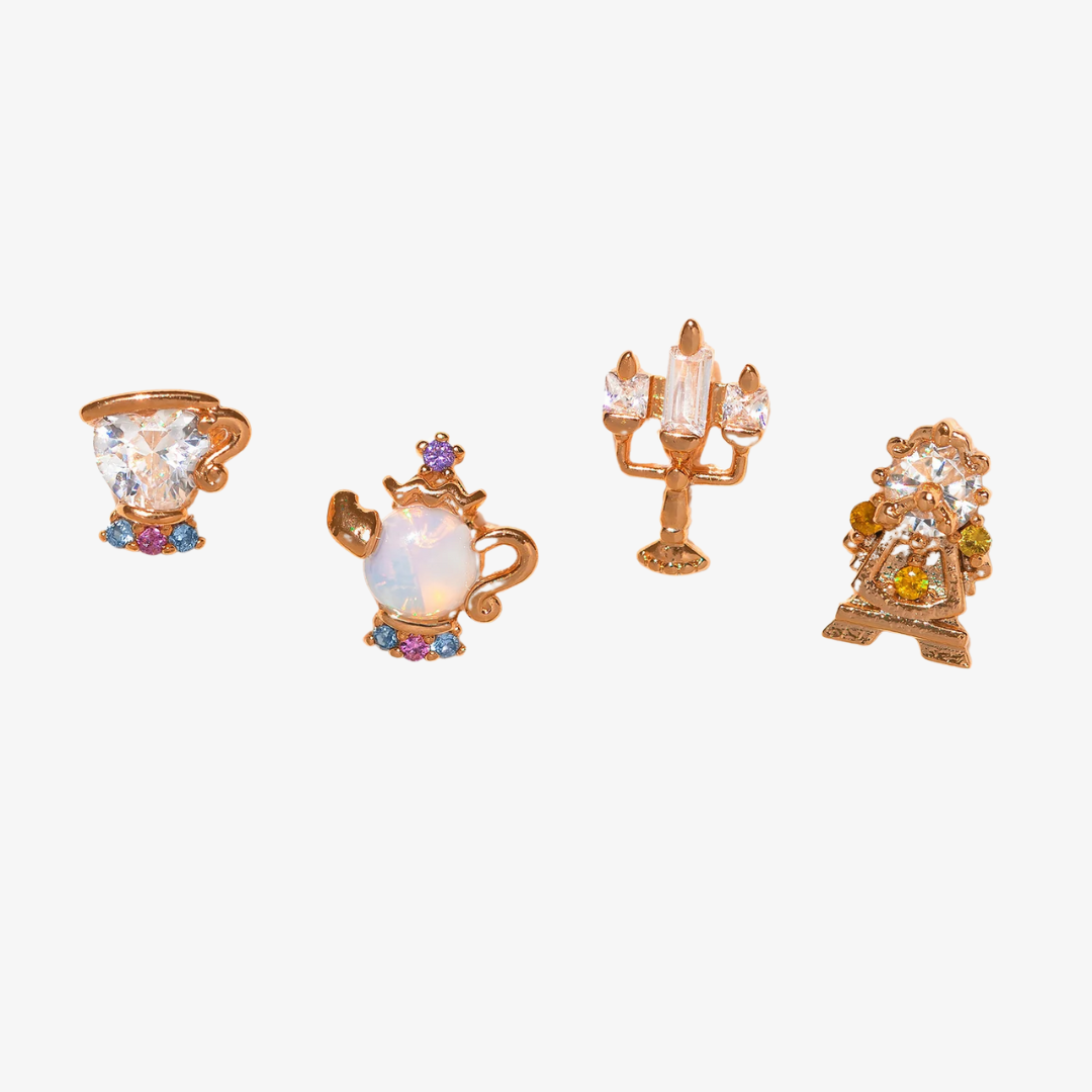 Princess Be Our Guest Earrings Set