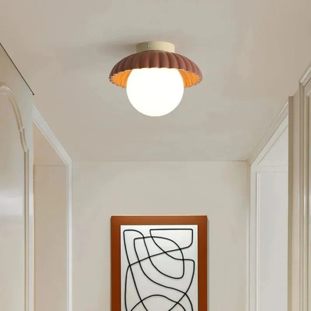 Aeronox Industrial Iron Ceiling Light For Hallways