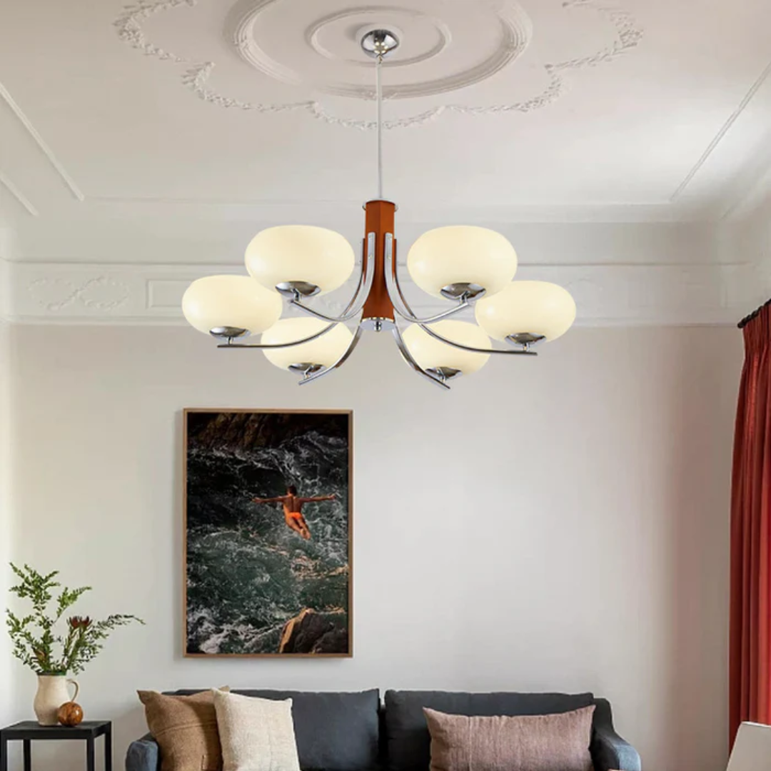 Daelora Bauhaus Dining Pendant Lamp With Multiple Lights