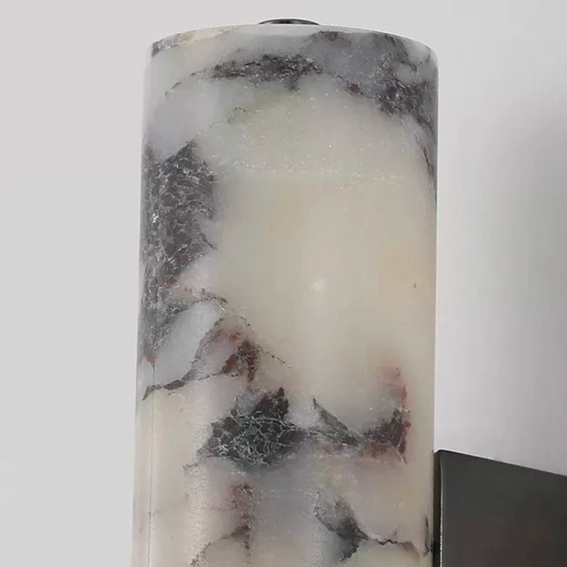 Nástěnná lampa NovaCrest Marble Cylinder pro ložnici a schodiště