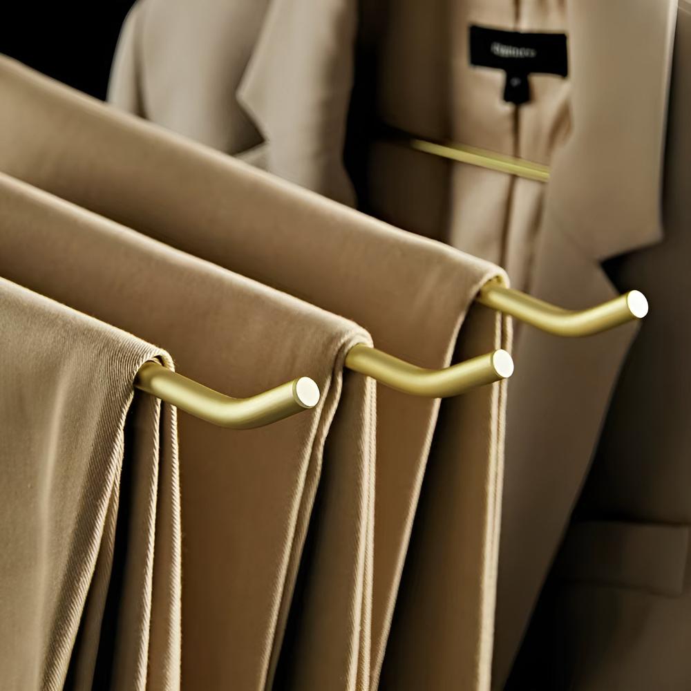 Astra Minimalist Metal Wardrobe Hangers Set 5 Pieces