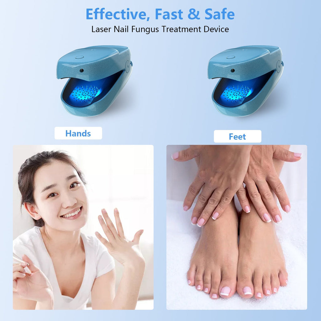Portable Laser Therapy Nail Cleaning Device FDA Cleared
