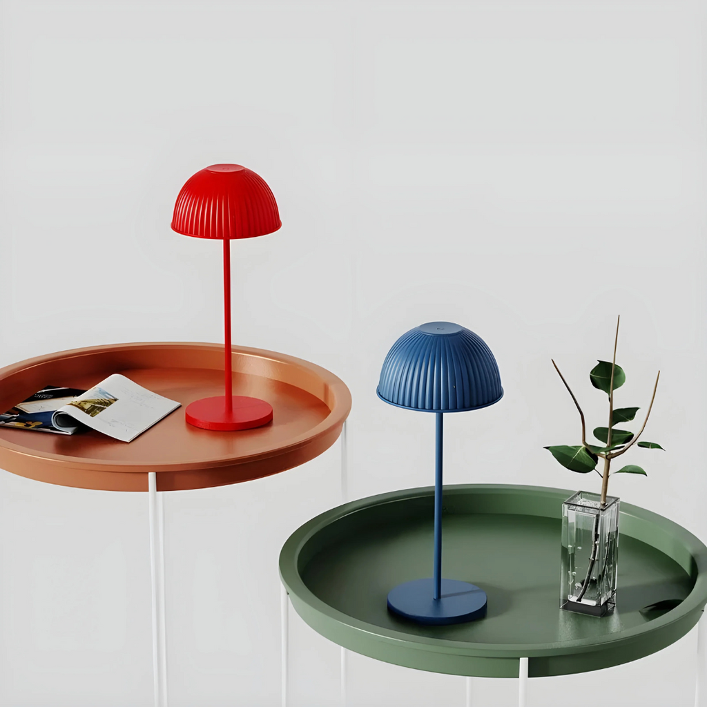 Nytera Mushroom LED Table Lamp With Warm Ambient Glow