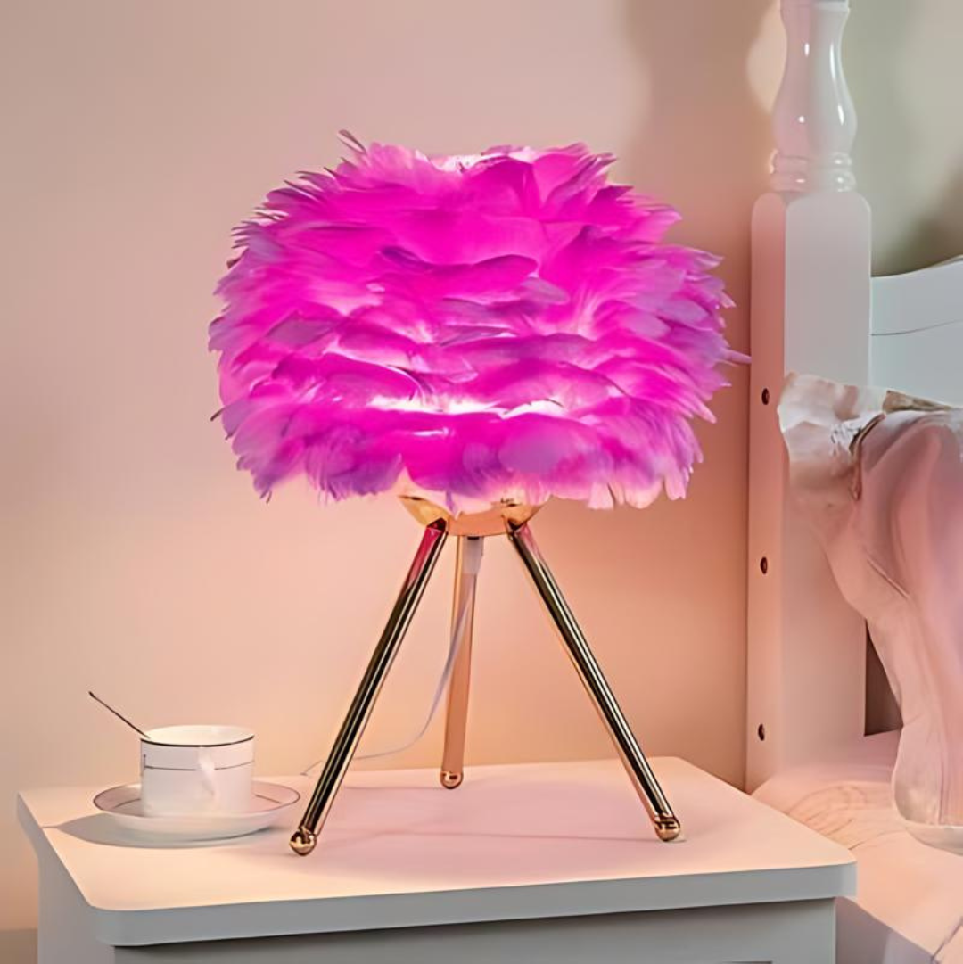 AuroraFeather Tischlampe für Wohnzimmer und Büros