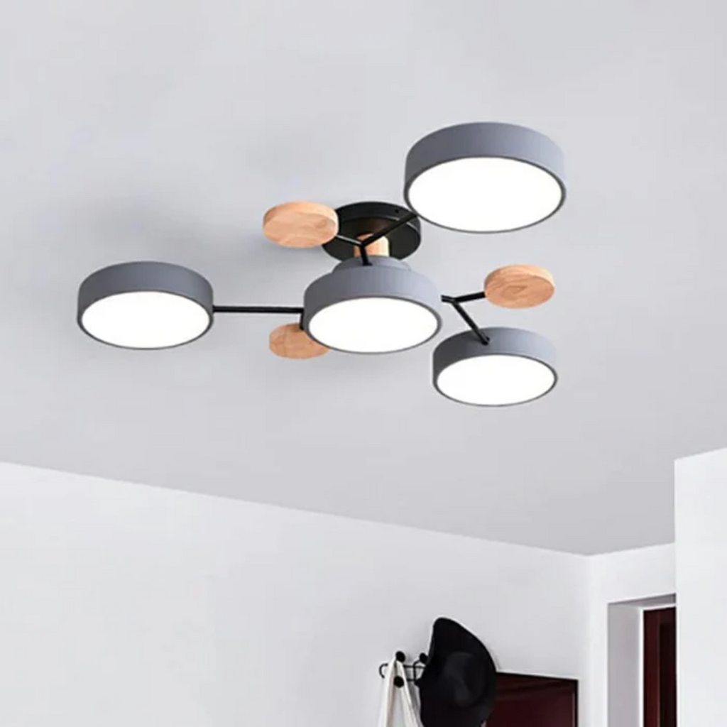Aurel | Moderní kulaté LED stropní svítidlo do obývacího pokoje