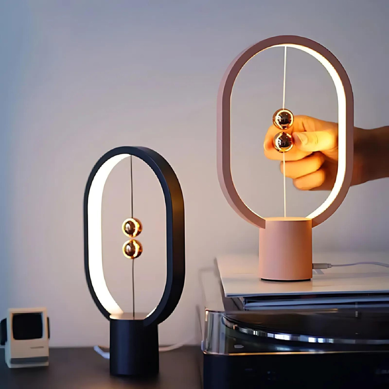 Lampa LED LumaCrest na biurko i stolik nocny z oświetleniem nastrojowym