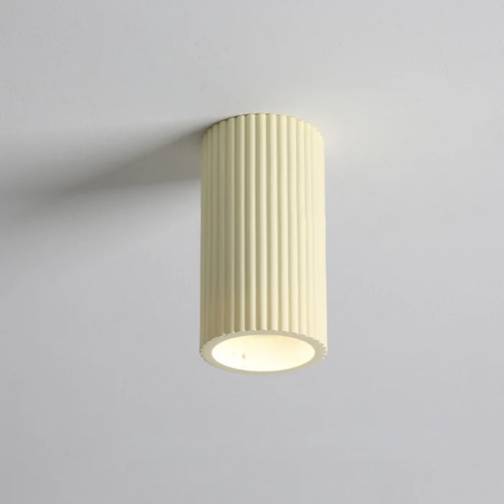 NovaKei Minimal Resin Ceiling Light for Hallways and Entryways