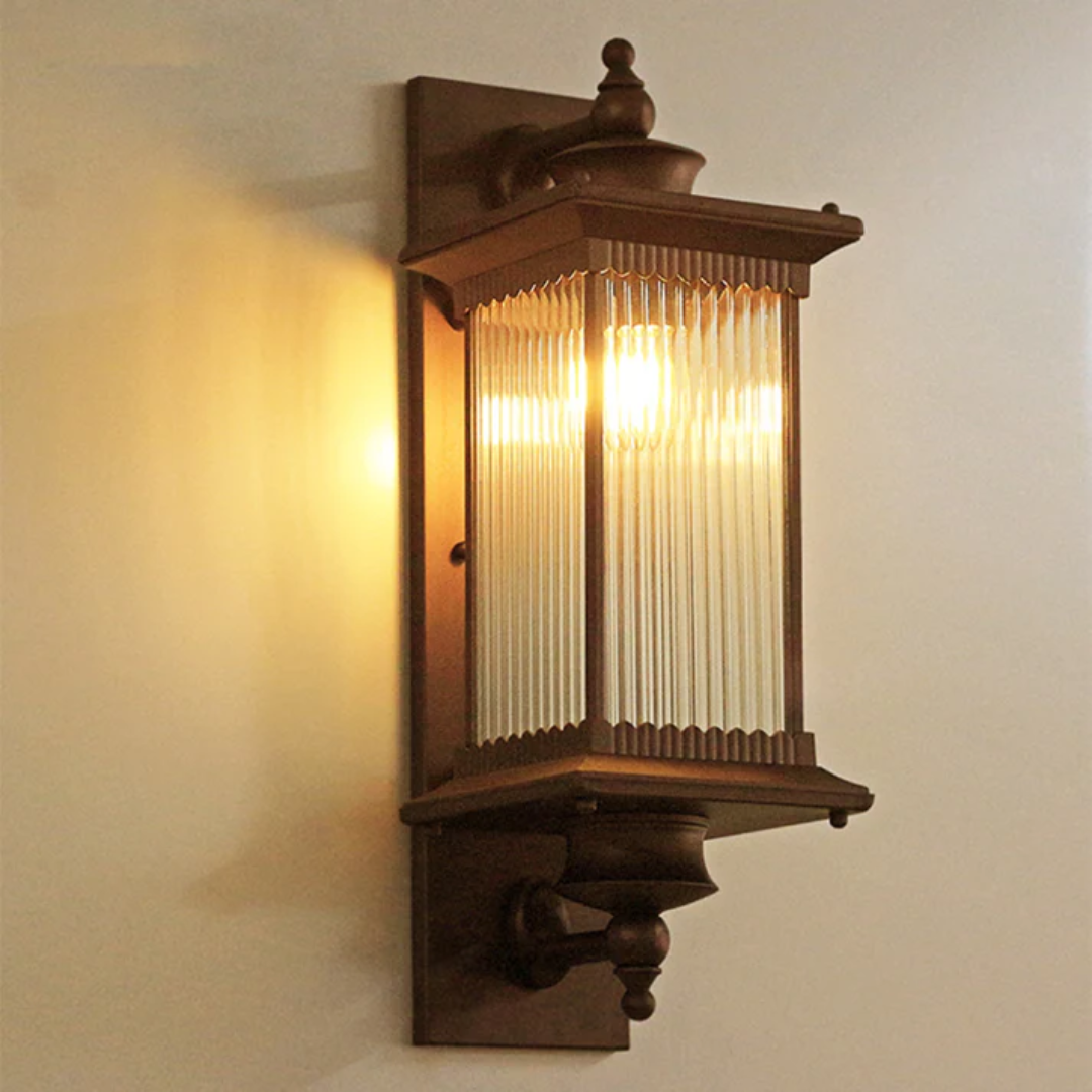 Cavellin Retro Outdoor Wall Light For Patio And Garden