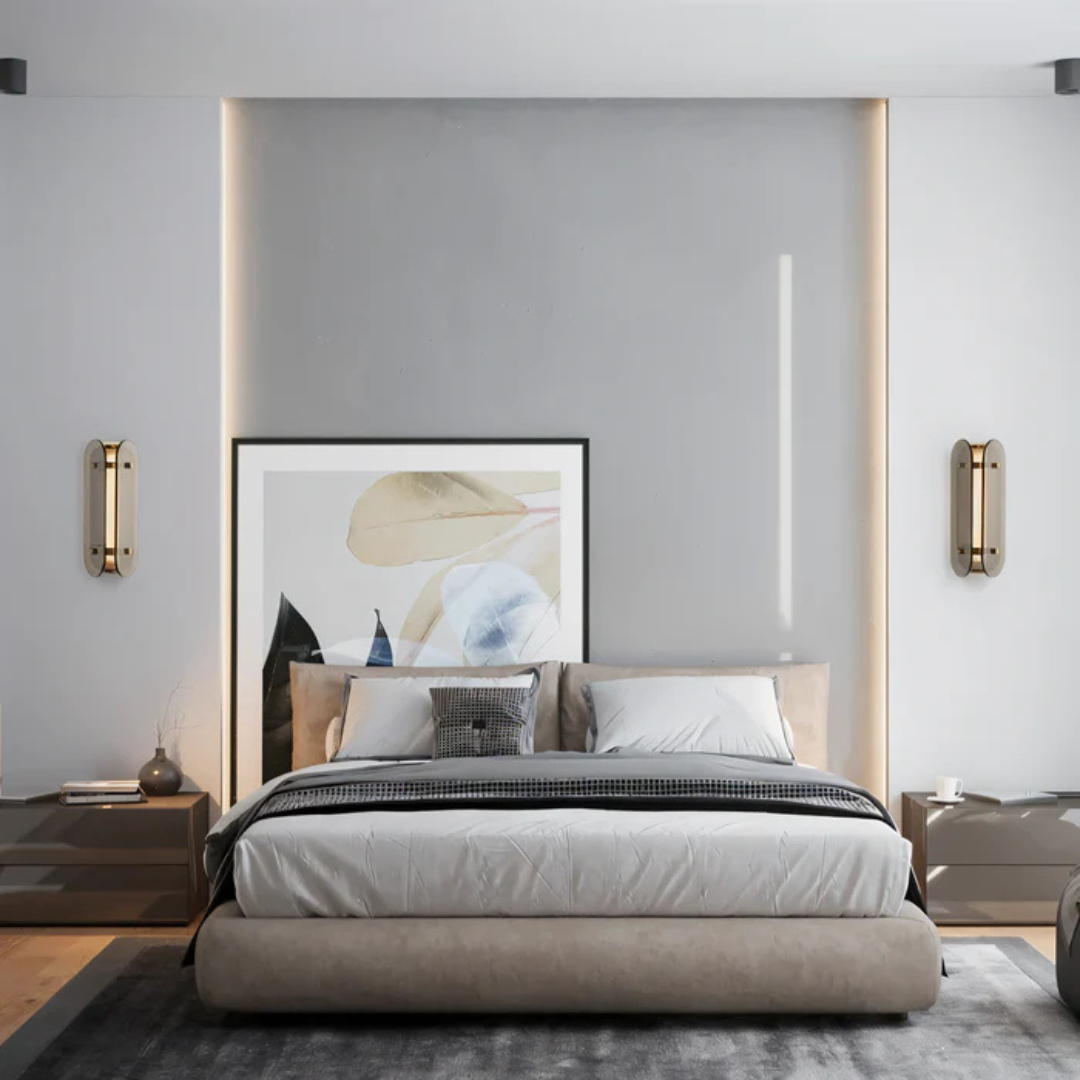 NovaLux Glas LED-Wandleuchte für moderne Innenräume