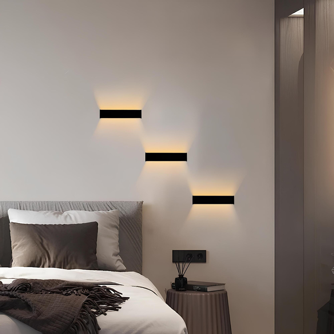 NovaGlow moderní LED vnitřní nástěnná lampa energeticky úsporná