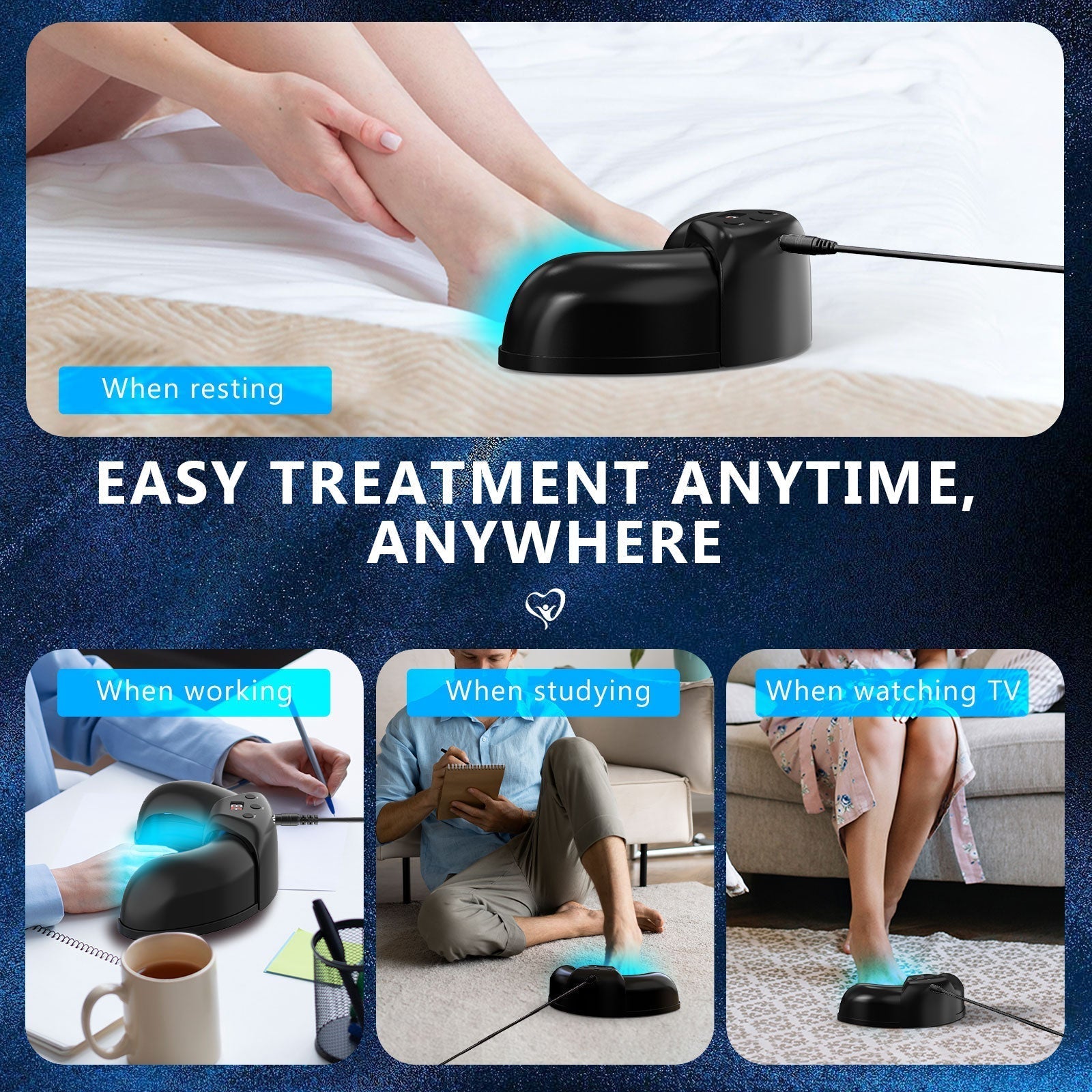 Toenail Fungus Light Therapy for Multiple Toenails