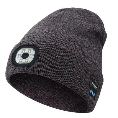 Three In One Bluetooth Beanie With Light And Speaker