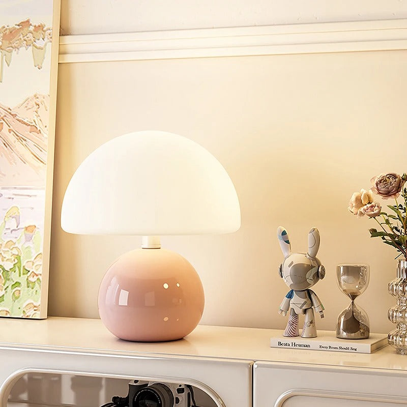 AureaNova Glow Bedside Lamp | Modern Warm Ambient Light