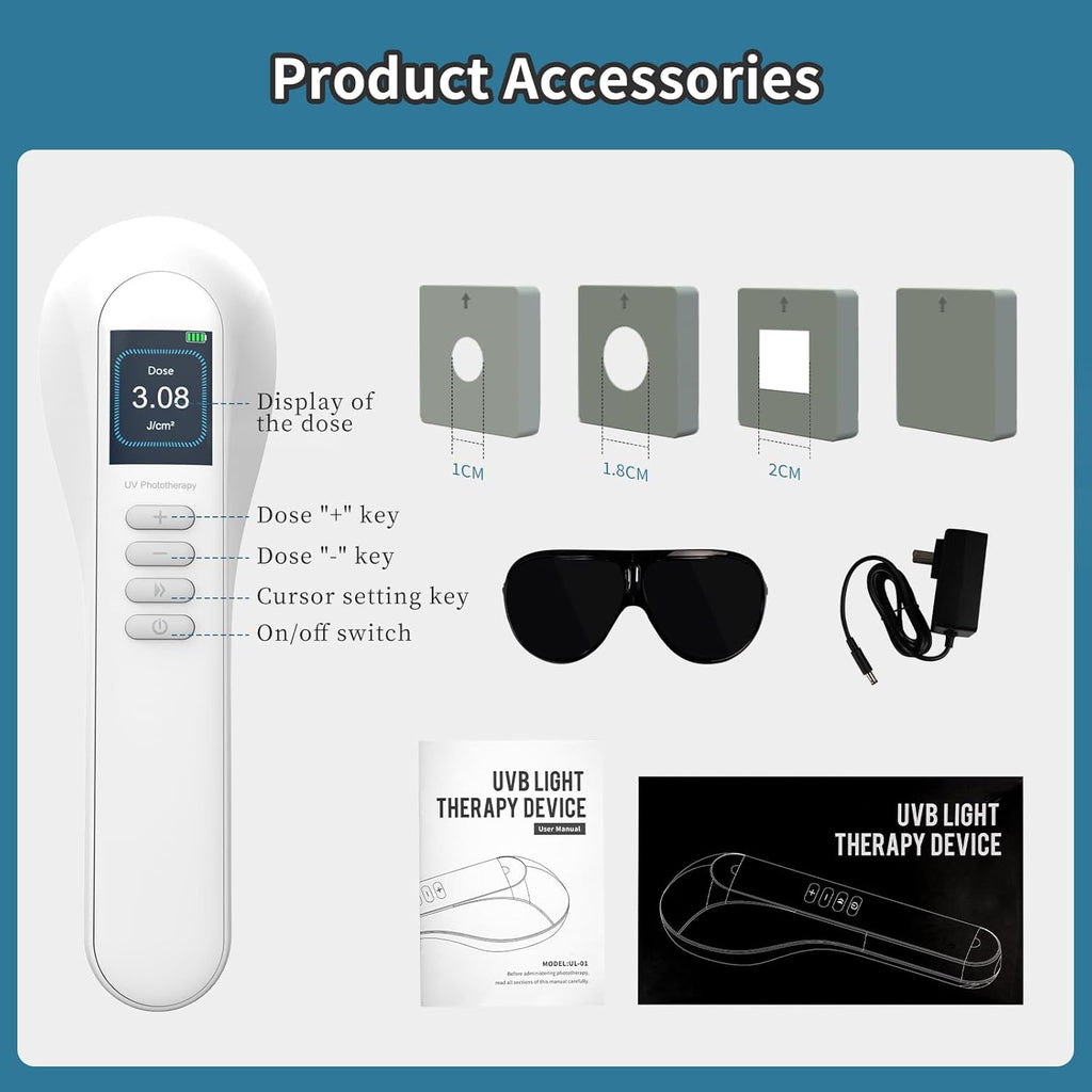 308nm UV Light Phototherapy LED Lamp for Home Use Model