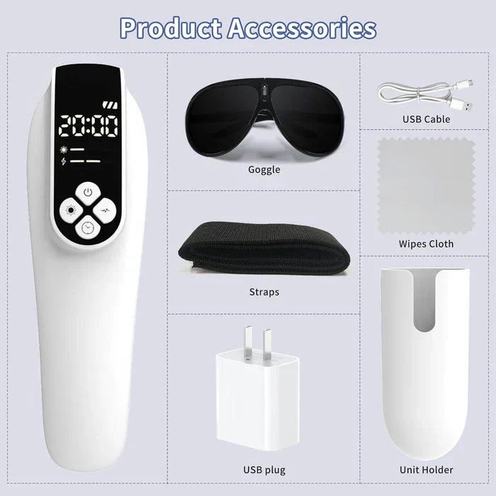 Dual-Wavelength Infrared Light Therapy Device for Pain Relief