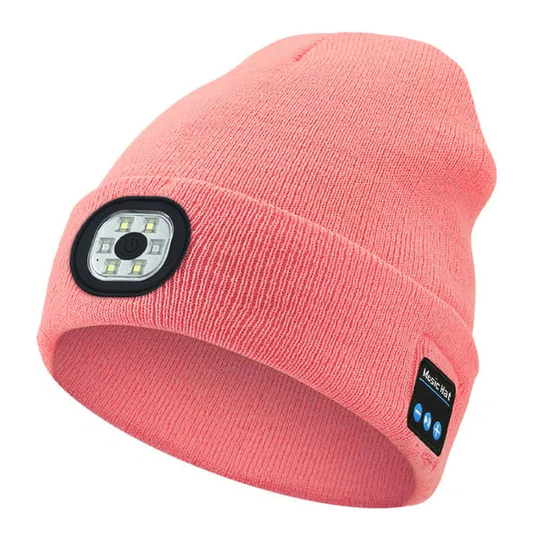 Three In One Bluetooth Beanie With Light And Speaker